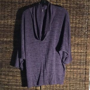 🔥Olivia Moon cowl neck top.